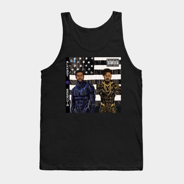 Black Panther / Outkast #1 Tank Top by TreTre_Art